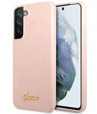 Guess Silicone Back Case voor Samsung Galaxy S23+ (S916) - Roze