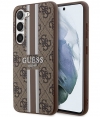 Guess 4G Printed Stripe Back Case Samsung Galaxy S23 Plus - Bruin
