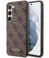 Guess 4G Back Cover voor Samsung Galaxy S23 (S911) - Bruin