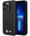 BMW M Bi Pattern Back Case - Apple iPhone 14 Pro (6.1") - Zwart