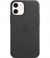 Apple Leren Back Cover met MagSafe - iPhone 12 Mini - Zwart