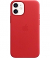 Apple Leren Back Cover met MagSafe iPhone 12 Mini - Scarlet Rood