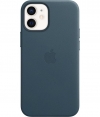 Apple Leren Back Cover met MagSafe iPhone 12 Mini - Blauw