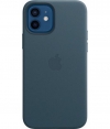 Apple Leren Back Cover met MagSafe - iPhone 12/12 Pro  - Blauw