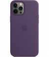 Apple Silicone Back Cover - Apple iPhone 12 Pro Max - Paars