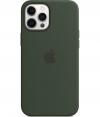 Apple Silicone Back Cover Apple iPhone 12 Pro Max - Cyprus Groen