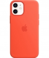 Apple Silicone Back Cover Apple iPhone 12 Mini - Electric Oranje