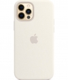 Apple Silicone Back Cover - Apple iPhone 12/12 Pro - Wit