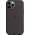 Apple Silicone Back Cover - Apple iPhone 12 Pro Max - Zwart