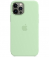 Apple Silicone Back Cover Apple iPhone 12/12 Pro - Pistache Groen