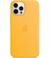 Apple Silicone Back Cover - Apple iPhone 12 Pro Max - Geel
