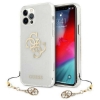 Guess 4G Gold Charms Hard Case - iPhone 12 Pro Max (6.7") - Clear