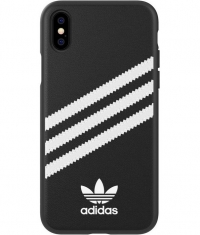 Adidas 3-Stripes Back Case Apple iPhone X/XS (5.8") - Zwart
