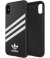 Adidas 3-Stripes Back Case Apple iPhone X/XS (5.8") - Zwart