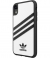 Adidas 3-Stripes Back Case Apple iPhone XR (6.1") - Wit