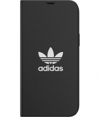 Adidas Trefoil Book Case - Apple iPhone 12 Pro Max (6.7") - Zwart