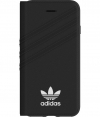 Adidas 3-Stripes Suede Book Case iPhone 6/6S/7/8/SE (4.7") Zwart