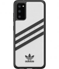 Adidas 3-Stripes Back Case - Samsung Galaxy S20 (G980) - Wit