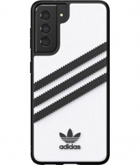 Adidas 3-Stripes Back Case - Samsung Galaxy S21 (G991) - Wit
