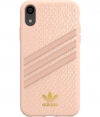Adidas OR 3-Stripes Snake Back Case iPhone XR (6.1") - Roze