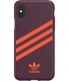 Adidas 3-Stripes Back Case - Apple iPhone X/XS (5.8") - Paars