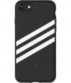 Adidas 3-Stripes Suede Back Case iPhone 6/6S/7/8/SE(2020) - Zwart