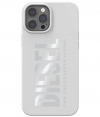 Diesel Silicone Back Case Apple iPhone 12/12 Pro (6.1") - Wit