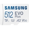 Samsung EVO+ 512GB MicroSDXC UHS-1 (130MB/s) + SD-adapter