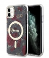 Guess Flower MagSafe Back Case - Apple iPhone 11 (6.1") - Khaki