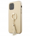 Guess Ring Hard Back Cover Apple iPhone 12 Pro Max (6.7") - Goud