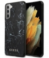 Guess Marble Back Case - Samsung Galaxy S21 Plus (G996) - Zwart