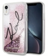 Karl Lagerfeld Liquid Glitter Case - iPhone 7/8/SE 2020/22 - Roze