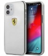 Ferrari On-Track Back Case - Apple iPhone 12 Mini - Transparant