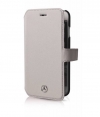 Mercedes-Benz Leather Book Case - Apple iPhone 6/6S Plus - Grijs