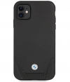 BMW Perforated Lower Stripe Back Case - iPhone 11 (6.1") - Zwart