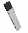 Hyperdrive 6-in-2 USB-C Hub - voor Apple Macbook Pro - Grijs