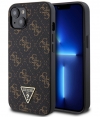 Guess 4G Triangle Logo Back Case - Apple iPhone 13 (6.1") - Zwart