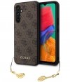 Guess 4G Charms Backcover Samsung Galaxy S23 FE (S711) - Bruin