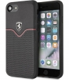 Ferrari Perforated Back Case - Apple iPhone 7/8 (4.7") - Zwart