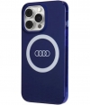 Audi IML Big Logo Back Case - iPhone 13 Pro Max (6.7") - Blauw
