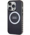 Audi IML Big Logo Back Case - Apple iPhone 14 Pro (6.1") - Zwart