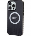 Audi IML Big Logo Back Case - iPhone 15 Pro Max (6.7") - Zwart