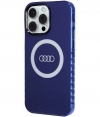 Audi IML Big Logo Back Case - iPhone 15 Pro Max (6.7") - Blauw