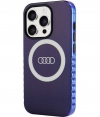Audi IML Big Logo Back Case - Apple iPhone 15 Pro (6.1") - Blauw