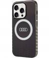 Audi IML Big Logo Back Case - Apple iPhone 15 Pro (6.1") - Zwart