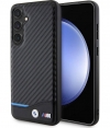 BMW M Blue Line Back Case Samsung Galaxy S24 Plus (S926) - Zwart