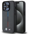 BMW M Tricolor Back Case voor Apple iPhone 15 Pro (6.1") - Grijs