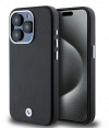 BMW Signature Back Case - Apple iPhone 15 Pro (6.1") - Zwart
