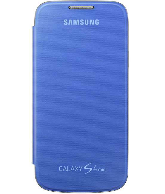 DigitalsOnline - samsung galaxy s4 mini i9195 flip cover blue