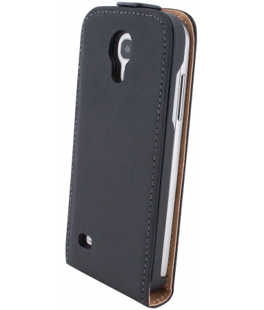 Stressvol rand tekst DigitalsOnline - premium flip case hoesje voor samsung galaxy s4 mini i9195  zwart